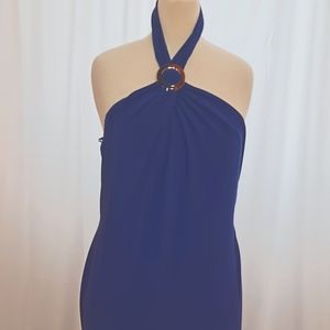 Lauren Ralph Lauren black label Halter maxi dress